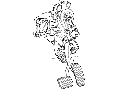 Lincoln 7F9Z-9F836-A Pedal