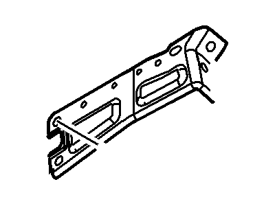Mercury 8G1Z-16A023-A Brace - Front Fender