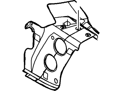 Mercury 5G1Z-16D118-AA Reinforcement