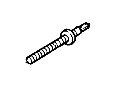 Mercury E6DZ13K040B Screw - Headlamp Adjusting