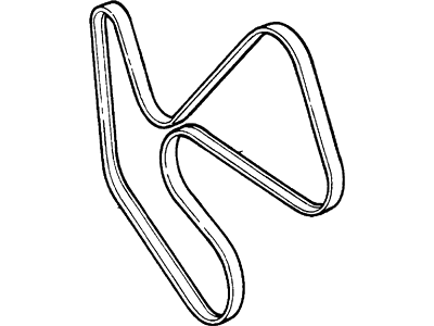 Ford F5TZ-8620-D V-Belt