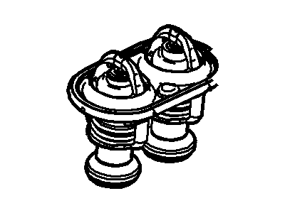 Ford BC3Z-8575-A Thermostat Assy