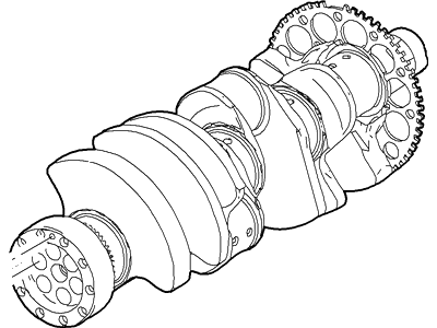 Ford 3C3Z-6303-AARM Remanufactured Crankshaft Assembly