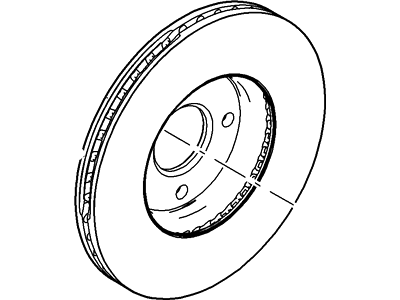 3S4Z-1125-AA Ford Rotor Assembly Illustration 1 of 1