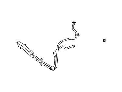Ford 5L3Z-3A713-BA Tube Assembly 5L3Z-3A713-BA Ford Tube Assembly Illustration 1 of 1