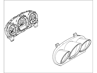 Lincoln AE9Z-10849-AC Cluster Assembly