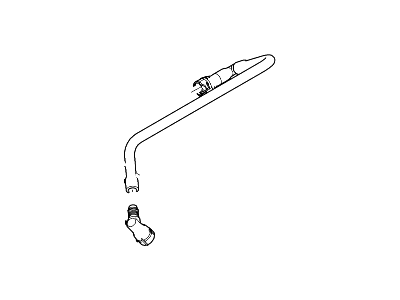 4L8Z-6A664-BA Ford Hose - Vent Illustration 1 of 1