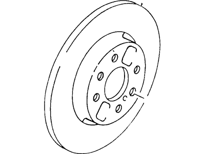 Mercury F1CZ-2C026-B Rotor Assembly - Brake