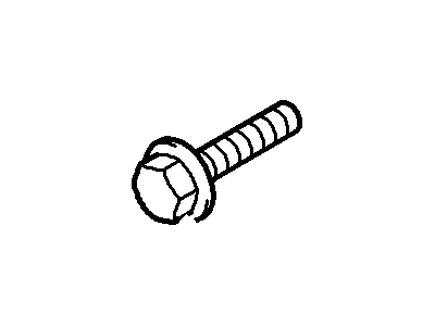 Ford -W500125-S301 Bolt - Hexagon Head - Flanged -W500125-S301 Ford Bolt - Hexagon Head - Flanged Illustration 1 of 1