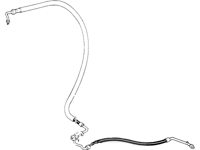 Ford F5TZ-19D850-A Tube - Compressor To Manifold