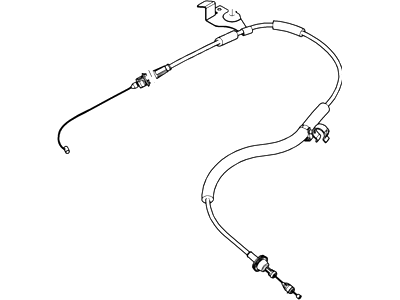 Mercury Mariner Accelerator Cable - 5L8Z-9A758-CA