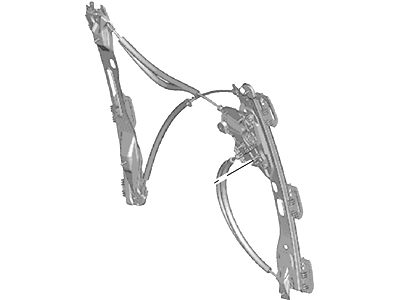 Ford DS7Z-5423208-A Regulator - Window - Less Motor