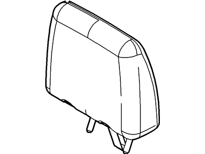 8L7Z-78611A08-BB Ford Head Rest Assembly, Passenger Side Illustration 1 of 1