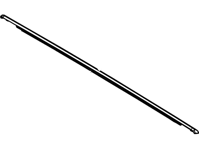 Ford BE8Z-5425597-B Weatherstrip - Door Glass Channel, Driver Side BE8Z-5425597-B Ford Weatherstrip - Door Glass Channel, Driver Side Illustration 1 of 1