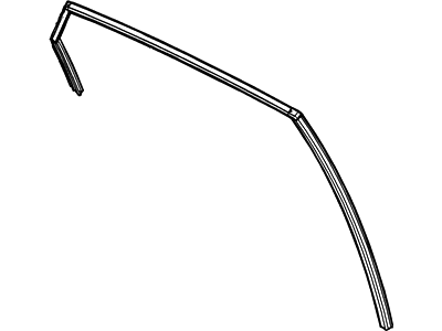 Ford AE8Z-5825766-C Run Assembly - Glass, Passenger Side AE8Z-5825766-C Ford Run Assembly - Glass, Passenger Side Illustration 1 of 1
