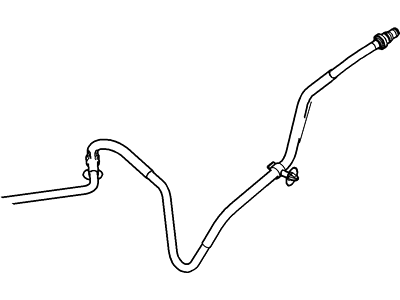 BE8Z-7A512-A Ford Tube Illustration 1 of 1