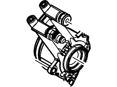 BE8Z-7A564-A Ford Cylinder Assembly - Clutch Slave Illustration 1 of 1