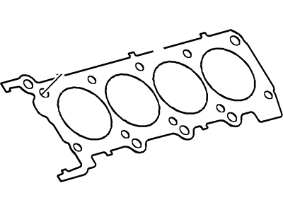 Ford 3W7Z-6051-AB Gasket - Cylinder Head, Driver Side 3W7Z-6051-AB Ford Gasket - Cylinder Head, Driver Side Illustration 1 of 1