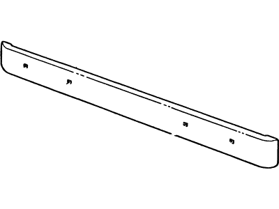 Ford E7TZ-17906-D Bumper Assembly - Rear