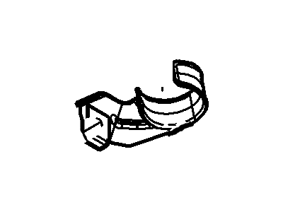 7R3Z-8K574-A Ford Bracket Illustration 1 of 1