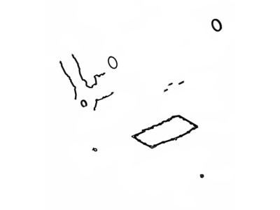 AU7Z-6E078-B Ford Lower Gasket Kit Illustration 1 of 1