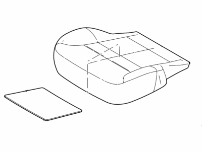Lincoln AT4Z-78632A23-C Pad - Seat Cushion