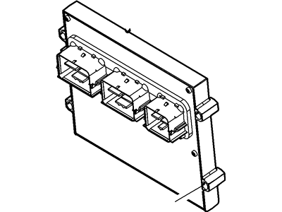 Ford 7L3Z-12A650-FSA Module - Engine Control - Eec V