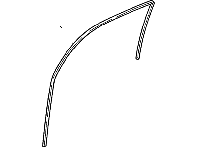 Mercury F5RZ-5421596-A Run - Door Glass