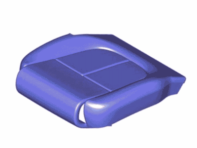 Lincoln FA1Z-5862900-BF Cover And Pad - Front Seat Cushion