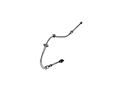 Mercury Mountaineer Shift Cable - 1L2Z-7E395-AC