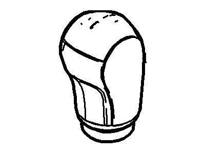 Ford AR3Z-7213-DA Knob - Gear Change Lever AR3Z-7213-DA Ford Knob - Gear Change Lever Illustration 1 of 1