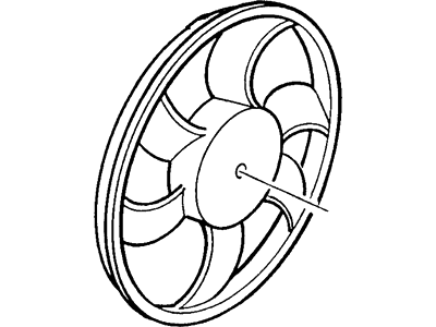 Lincoln Fan Blade - E6DZ8600A