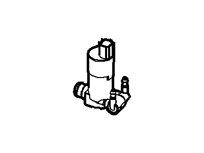 Ford CV6Z-17664-A Motor And Pump Assy