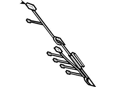 Ford YS4Z-14630-JA Wire Assembly - Jumper YS4Z-14630-JA Ford Wire Assembly - Jumper Illustration 1 of 1