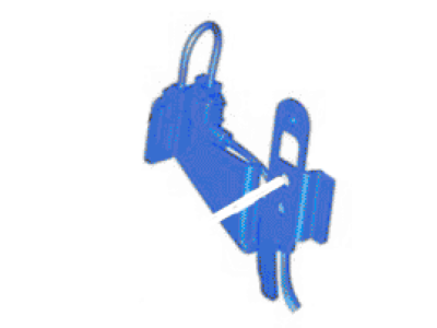 Ford HP5Z-14A318-J Wire Assembly HP5Z-14A318-J Ford Wire Assembly Illustration 1 of 1