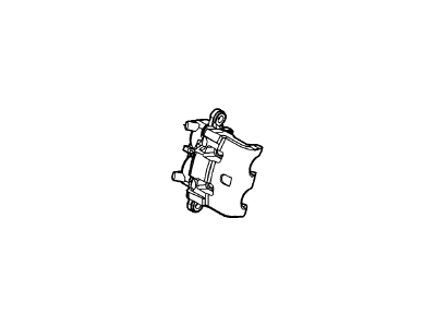 Lincoln 7T4Z-2B121-E Caliper Assy - Brake - Less Pads
