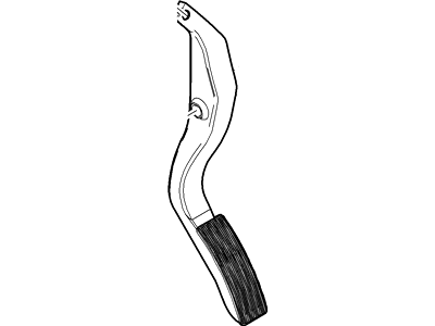 XL2Z-9725-AA Ford Shaft Illustration 1 of 1
