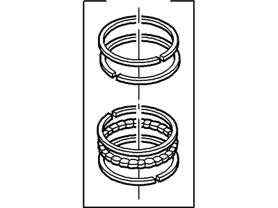 Mercury 6L3Z-6148-A Kit - Piston Ring