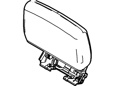6L2Z-78611A08-JAA Ford Head Rest Assembly Illustration 1 of 1