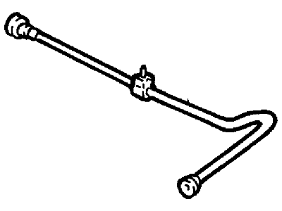 Ford XS2Z-9K313-BA Hose Assembly XS2Z-9K313-BA Ford Hose Assembly Illustration 1 of 1