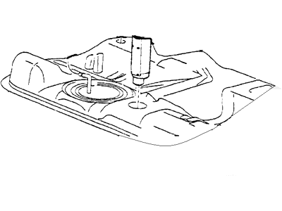 Lincoln 1F3Z-9002-AA Tank Assembly - Fuel