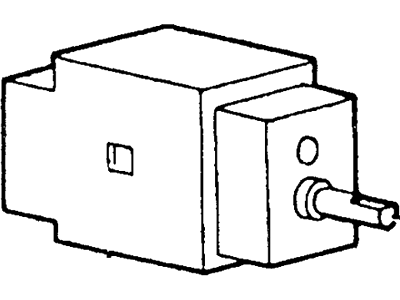 Mercury Windshield Wiper Switch - F5TZ-17A553-A