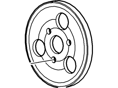Mercury F77Z-3A733-AA Pulley