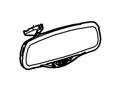 4L1Z-17700-AA Ford Mirror Assembly - Rear View - Inner Illustration 1 of 1