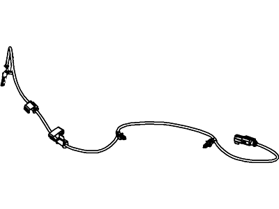 Ford CT4Z-2C190-B Sensor Assembly, Driver Side CT4Z-2C190-B Ford Sensor Assembly, Driver Side Illustration 1 of 1