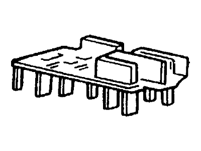 Ford E7DZ-14A468-D Spacer E7DZ-14A468-D Ford Spacer Illustration 1 of 1