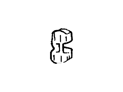 Mercury E1VY-14474-B Terminal - Female - Flat Type