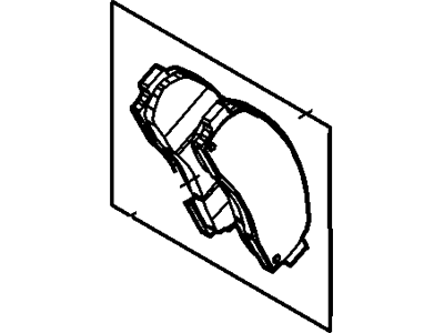 Ford 1U2Z-2V001-AA Pad
