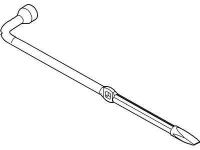 Ford 7L3Z-17035-B Wrench - Wheel Nut 7L3Z-17035-B Ford Wrench - Wheel Nut Illustration 1 of 1