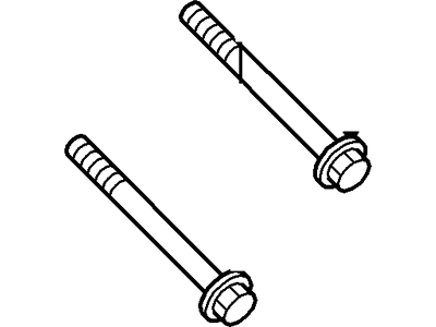 Ford -W712611-S439 Bolt And Washer Assembly - Hexagon Head -W712611-S439 Ford Bolt And Washer Assembly - Hexagon Head Illustration 1 of 1